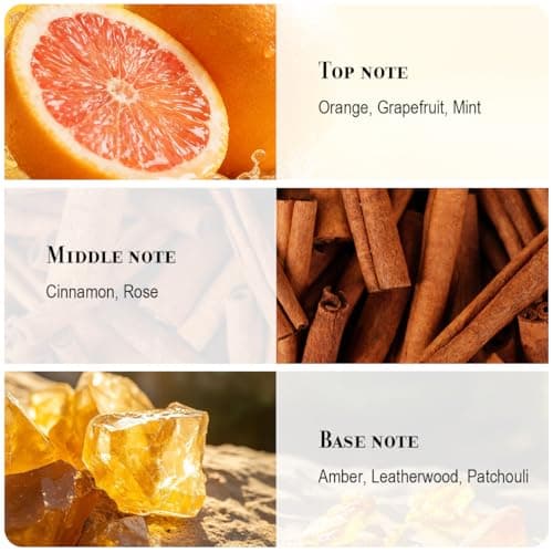 QAWAFI Shadow Leap - Savage Eau De Parfum Opulent & Confident | Gold Bar Vibe | Blood Mandarin/Leather, Long-Lasting Spicy Woody Citrus Perfumes for Men 100ml 3.4 fl. oz - Thumbnail 3