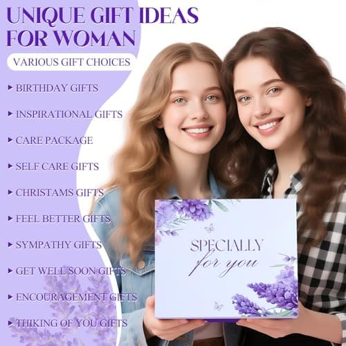Mother's Day Gift,Get Well Soon Gifts After Surgery,Birthday Gift Boxes ,12Pcs Self Care Package,Thinking of You Gift Basket,Relaxing Spa Gift For Her, Mom,Wife, Sister,Best Friend - Thumbnail 2