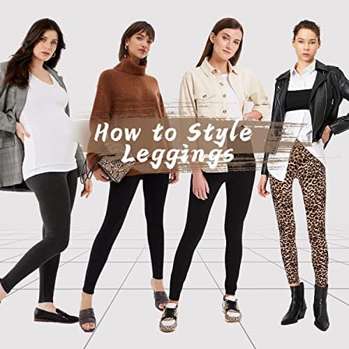 TNNZEET High Waisted Leggings for Women - No See Through Tummy Control Cycling Workout Yoga Pants with Pockets Reg & Plus - Thumbnail 3