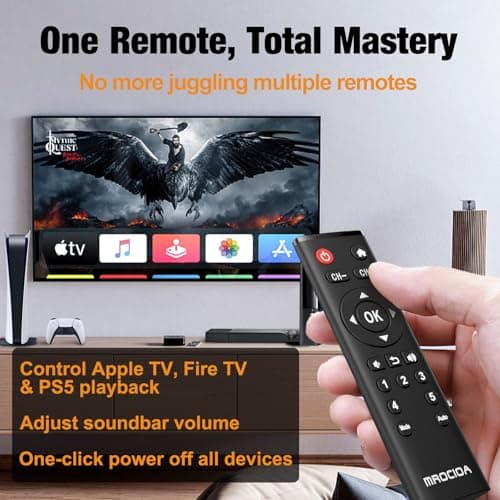 HDMI 2.1 Switch 3 in 1 Out with Remote, 4K 120Hz HDMI Switch, Support ARC/eARC, HDCP2.3, HDR10, ALLM/VRR, CEC, Dolby Audio, Compatible with PS5/PS4, Xbox Series X, Roku, Apple TV, Fire TV - Thumbnail 4