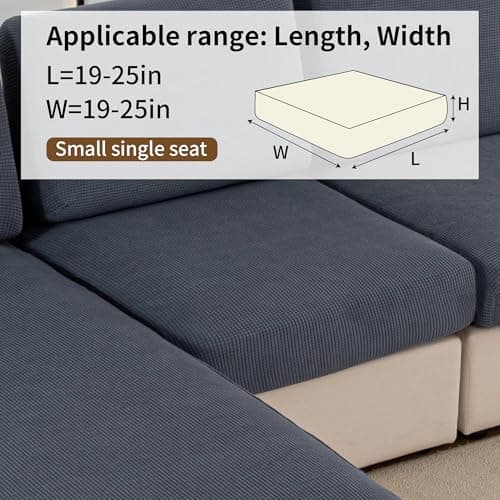 UWWGKK Modular Sofa Cover Sectional Couch Slipcovers for Dogs Pet Friendly - Thumbnail 5