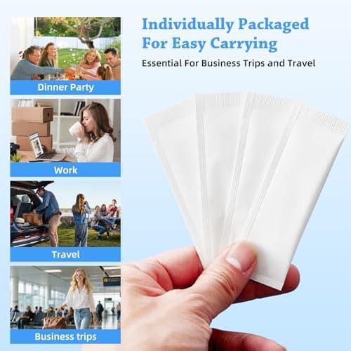 KSIA Klear Mint Dental Floss Picks, 50 Count Tooth Picks Flossers, Dental Floss Cleaner, Dental Flossers for Family, Keep Teeth Clean, Remove Food and Plaque, with 1 Portable Case - Thumbnail 6