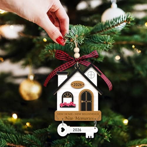 House Warming Gifts New Home, Housewarming Gifts for Women, Couple, Homeowners, House Gift Ideas - New Home Ornament 2026, First Home Ornament 2026 - Thumbnail 2