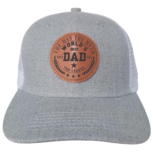 QSANQEN Dad Hat Dad Gifts from Daughter Son Wife for Men Father's Day Birthday Gift Adjustable Baseball Cap Trucker Hat for Dad - Image 1