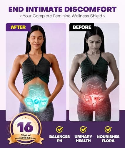 Vaginal Probiotics for Women with 16 Strains for pH Balance, Urinary & Intimate Health, Women’s Probiotic Enhanced DigeSEB Plus™ for Bloating, Gut Health & Immune Support, Delayed Release, Made in USA - Thumbnail 2