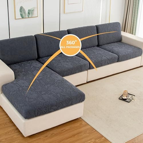 UWWGKK Modular Sofa Cover Sectional Couch Slipcovers for Dogs Pet Friendly - Thumbnail 2