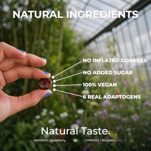 JEET. Himalayan Shilajit Gummies | AM + PM Adaptogen System | Ashwagandha, Rhodiola Rosea, Bacopa Monnieri, Mucuna Pruriens, Saffron | Energy, Focus, Mood and Sleep Support | 820mg | Vegan | 60 Count - Thumbnail 4
