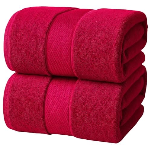 Infinitee Xclusives Jumbo Bath Sheets Towels for Adults – 600 GSM (35X70 Inches)– 100% Ring Spun Cotton, Soft and Absorbent Large Bath Towels for Bathroom - Image 1