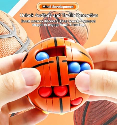 Azxb 3 Pack 2.5" Puzzle Sport Ball Toys - 3D Brain Teasers and Puzzle Games for Ages 3+ Kids and Adults, Intelligence Small Magic Bead, Hand Sport, Adult Relieve Stress, Gifts for Boys Girls - Thumbnail 3