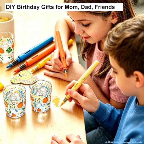 24 Colors Acrylic Paint Markers, Flexible Single Tip Paint Pens, Waterproof High Coloring Pens, for Rock Painting Wood Canvas Glass Metal Fabric, DIY Crafts School Art Supplies Kit, Gifts, Decoration - Thumbnail 6