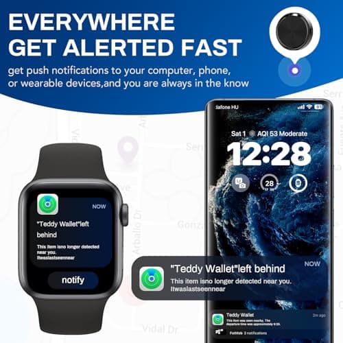 Mini Tracker for Vehicles-Car Tracker Device Hidden for Vehicles, Real-Time Tracking for Kids, Car, Pets, Works with Find My, No Monthly Fee or Subscription(Available for Android and iOS) - Thumbnail 5