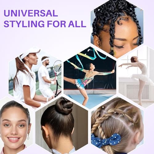 START MAKERS Hair Wax Stick and Slick Back Hair Brush Set for Women Kids Men 5PCS, with Edge Brush, Teasing Brush, Rat Tail Comb & Mini Boar Bristle Brushes for Flyaways, Control, Sleek, Ponytail Buns - Thumbnail 6