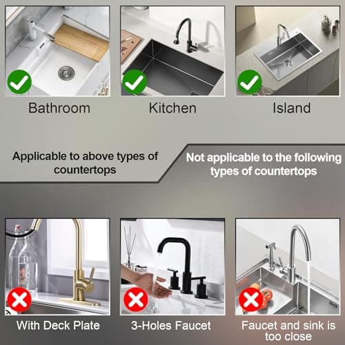 Faucet Mat For Kitchen Sink, 20" Diatomite Absorbent Faucet Mat, Sink Stone Quick Dry Around Faucet, Super Absorbent, Sink Splash Guard For Kitchen Counter (Light Gray) - Thumbnail 6