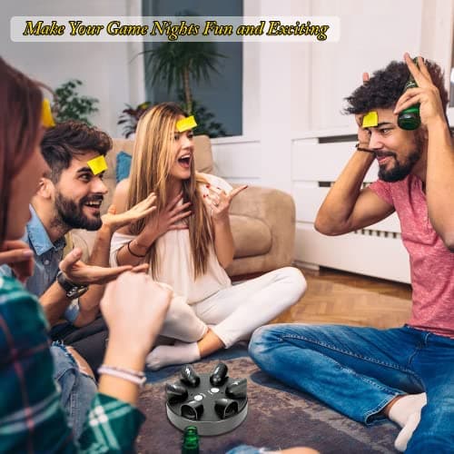 YEIBOBO ! Shock Roulette Party Game, Electric Game of Chance, Interesting Party Game Toy, Finger Shock Game Party Favor Gift for 2-6 Palyers - Thumbnail 3