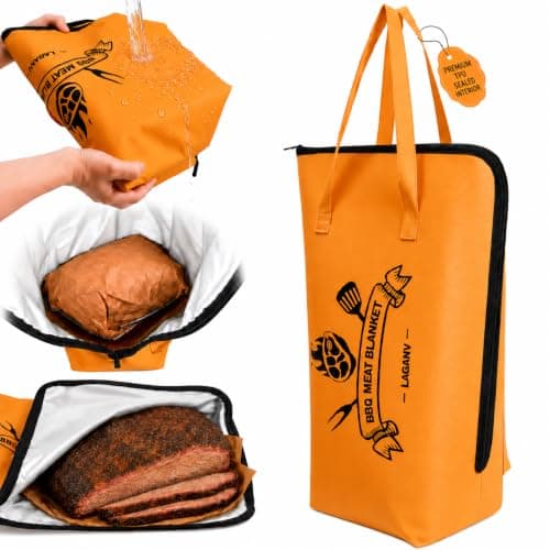 LAGANV BBQ Blanket for Resting Meat - 21.6" Insulated Meat Resting Bag - Image 1