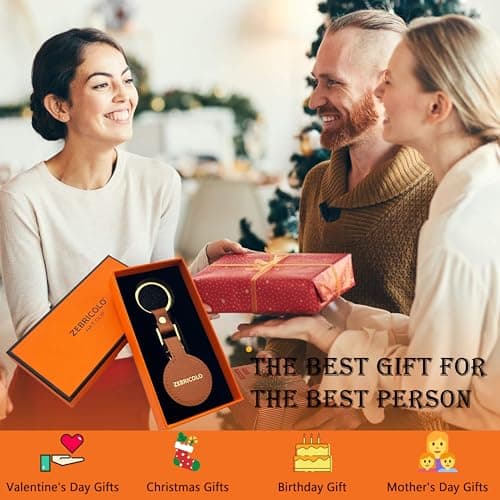 zebricolo Hat Clip for Travel, 360-degree swing, no hat will fall off, hands-free,Travel Hat Hooks,Vacation Beach Cruise Essentials Accessory, Gift box packaging,dark brown - Thumbnail 5