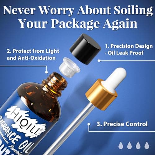 HIQILI Night Rose Fragrance Oil 100ml for Diffuser Car Freshies, Clean Fresh Scent for Candle Making Soap Laundry 3.38 Fl Oz - Thumbnail 5