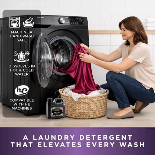 Honestly Margo Artemis Luxury Laundry Detergent (32 oz, Pack of 1) – Laundry Detergent Scented with Almond, White Lilies, Amber Musk & Peach Perfume | Delicate Laundry Detergent, Liquid Soap, 11 Loads - Thumbnail 2