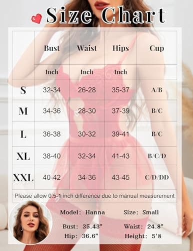 Tidouk Sexy Lingerie Sets for Women Lace Bodysuit Garter Lingerie set Babydoll Mini Skirt with Stockings（Wine Red,Small - Thumbnail 6