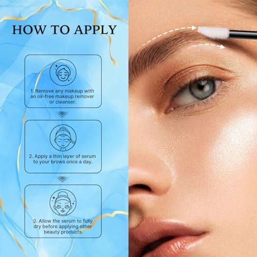 VieBeauti Eyebrow Growth Serum for Longer Fuller Thicker Looking Brows - Thumbnail 6