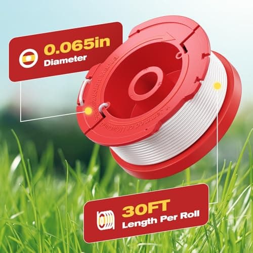 YWTESCH 11 Pcs CMZST0653 String Trimmer Line Spool 0.065" 30Ft Compatible with Craftsman Weed Wacker, Auto Feed Weed Eater String Head Replacement Parts for Craftsman Weed Whacker - Thumbnail 6