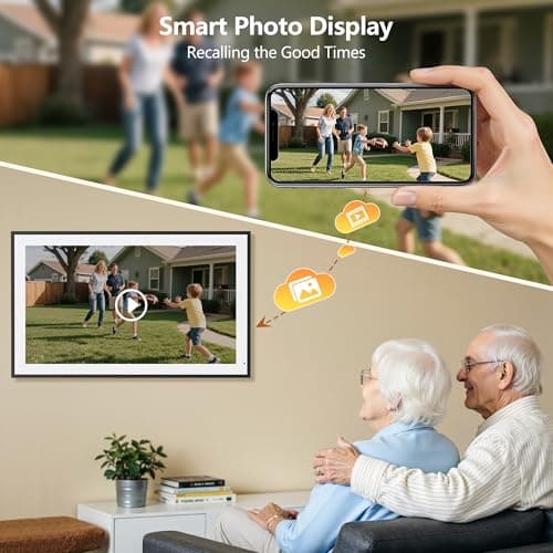 Digital Calendar, 15.6 Inch Wall Planner Electronic Calendar & Chore Chart, Smart Touchscreen Interactive Display for Family Schedules, Great for Organizing Your Routines, Wall & Desk Mountable - Thumbnail 5