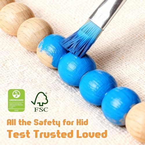 COMTAR Half Bead Wood Decorative Trim Molding 15pcs- 17 Inch Unfinished 3D Decorative DIY Drawer Front Cabinet Trim for Home, Wall, Shelf, Window, Door Decor (24mm) - Thumbnail 3