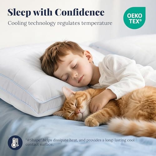 PlushHavenCloud 3-in-1 Adjustable Pillows Bed Pillow King Size Set of 2 - Luxury Hotel Collection Pillows for Sleeping, Customizable Firmness & Height Pillow for Back, Stomach or Side Sleepers - Thumbnail 6