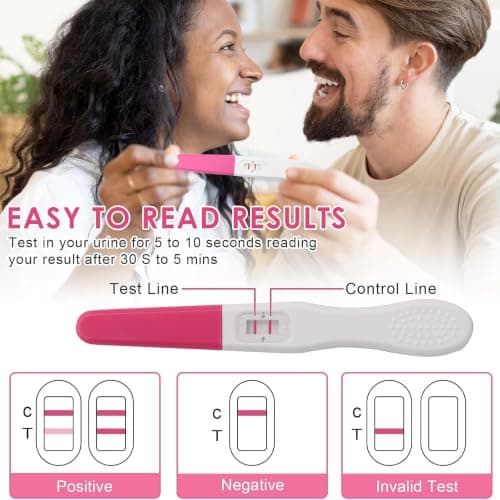 OMGWYSIWYG Pregnancy Test Early HCG Detection Sticks Over 99% Accuracy Home Pregnancy Test Individually Packed (6 Counts) - Thumbnail 6
