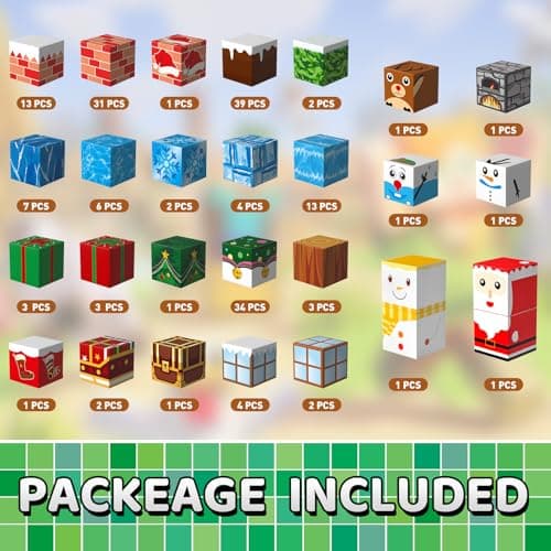 QiqoPoyee Magnetic Building Blocks Set, 180PCS Magnetic Tiles for Kids, Upgraded Mini Magnetic Cubes, STEM Magnet Tiles Toys,Magnetic Blocks Birthday Gifts for Boys & Girls Ages 3+ - Thumbnail 6