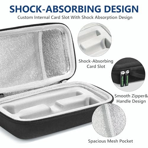 Portable Insulated Cooler Travel Case Fits 2 Zepbound or Mounjaro Injector Pens, Tirzepatide Travel Case TSA Approved with 2PCS Reusable Ice Packs, EVA Medicine Organizer for Daily Use (Black,Big) - Thumbnail 5