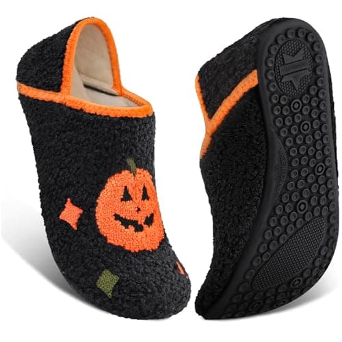 ATHMILE House Slippers for Women Men Indoor Barefoot Slippers Socks Furry Slip on House Shoes Cozy Comfy for Home Bedroom Travel - Image 1