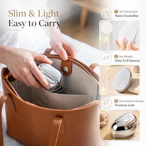 Aurorcness Crystal Hair Remover for Women Men, Hair Removal Device with 5th Nano Crystal Tech, Painless Exfoliation Epilators Reusable Epilator Device, Magic Hair Eraser for Whole Body Use - Thumbnail 6