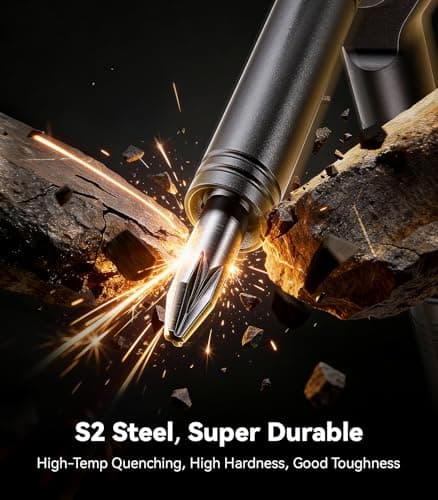 Wesdut 32in1 T Handle Magnetic Ratchet Screwdriver Set, [Freely Combine 5+ Grip Styles] Screw driver, Ratcheting Allen Wrenches Sets, Repair Tool Kit for Computer, Bicycles, Furniture, Electronics - Thumbnail 5