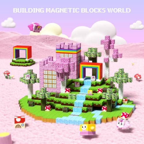 Innovakids Princess Magnetic Blocks - Thumbnail 3