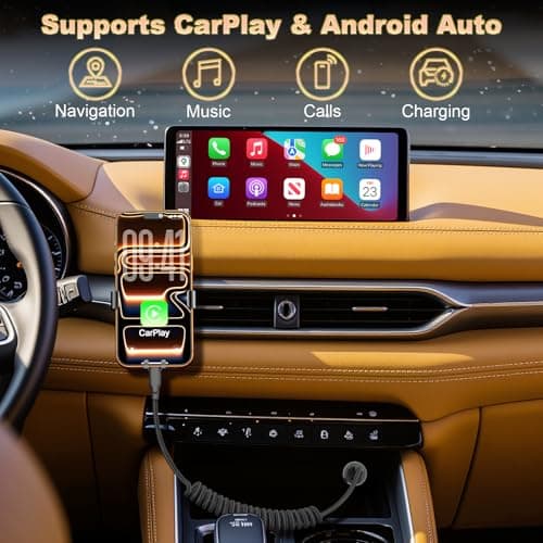 USB A to USB C Coiled CarPlay Cable [2-Pack, 3ft], Auto Coiled Retractable iPhone Car Cord Retractable Fast Charge Cord for Car, Compatible with iPhone 17/16/15 Plus/Pro/Pro Max/Samsung Galaxy S23 - Thumbnail 2