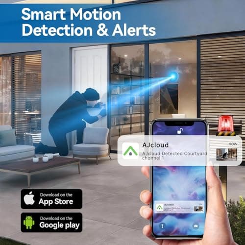 Seeborder 2K Window Camera No Drill Window Cameras，5G & 2.4GHz Indoor Window Security Camera for Home Security with Color Night Vision, Anti-Glare, AI Person & Motion Detection, 24/7 Recording 2Pack - Thumbnail 6