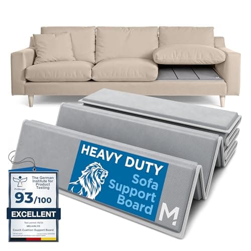 Meliusly Heavy Duty Couch Cushion Support for Sagging Cushions (24x72) Reinforced Wood Sofa Cushion Support Board for Sagging Seat, Deep Couch Supporter for Under The Cushions, Loveseat Saver - Image 1