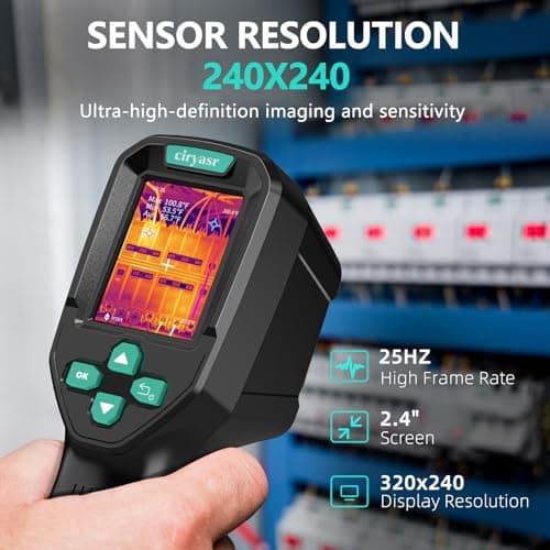 Thermal Imaging Camera, 240 x 240 TISR Resolution Infrared Camera - Thumbnail 2
