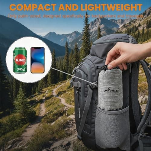 2 Packs Inflatable Neck Pillow for Beach Travel Camping Picnic Small Ultralight Cruise Ship Essentials Summer Vacation Must Have Travel Accessories Trip Necessities Stuff Thing Gift Supplies Gadget - Thumbnail 2