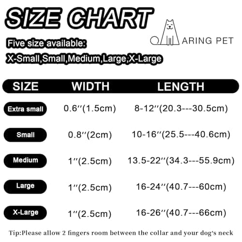 ARING PET 4th of July Dog Collar, Cute Patriotic American Flag Doggy Collars for Puppy Small Medium Large Boy Girl Dogs Pet, for Independence Parades Outdoor Walking Hiking Picnic Daily Photos, XS - Thumbnail 6
