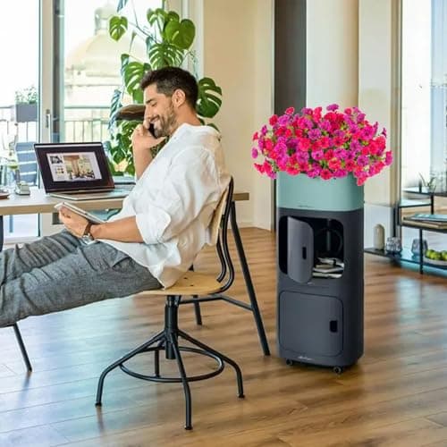 ADXORA 12 Bundles Morning Glory Artificial Flowers for Outdoor Decoration UV Resistant Fake Plastic Plants Artificial Greenery for Indoor Outdoor Garden Patio Window Box Home Decor - Thumbnail 6