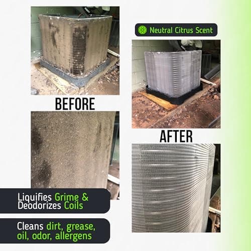 Leak Saver Foam Blaster AC Coil Cleaner for AC Unit 3-Pack | No Rinse Formula for Evaporators & Condensers | Neutral Citrus Scent - Thumbnail 5