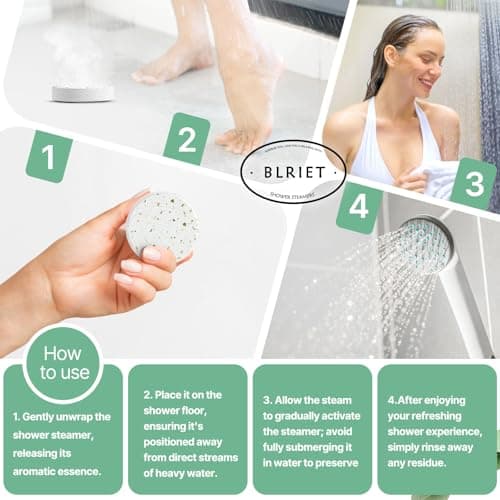 Shower Steamers Aromatherapy 18 Pack Mothers Day Gifts for Wife Women Her Him Romance Birthday Spa Basket Natural Essential Oils Stress Relief Mint Lavender Relaxation for Mom Men Teens Adults Travel - Thumbnail 5