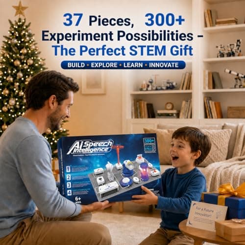 STEM Science Kit for Kids, Electronics Circuit Exploration Toy, 37 PCS - Thumbnail 6