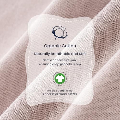 Unisex Rayon Sleeping Bag for Babies and Toddlers 2.5 Tog Sleep Sack 0-6 Months, Baby Sleep Sack, Newborn Sleep Sack, Wearable Blanket Baby, One Piece Long Sleeves, Gifts for Toddlers - Thumbnail 4