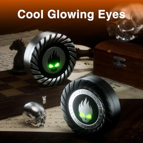 3-in-1 Metal Fidget Spinner for Adults & Teens - Heavy Duty EDC Stress Relief Toy with Silent R188 Bearing, Magnetic Haptic Slider & Clicker - Modular Office Desk Toy for ADHD Focus & Anxiety - Thumbnail 3
