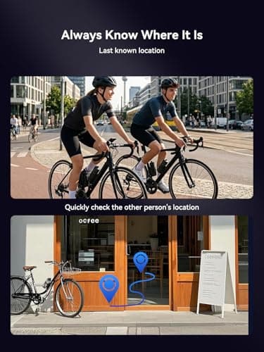 Bike Water Bottle Cage with Built-in Item Finder, Works with Find My App, Hidden Anti-Loss Bicycle Finder, No Extra Tag Needed, Waterproof Bottle Holder for Road Bike MTB E-Bike - Thumbnail 5