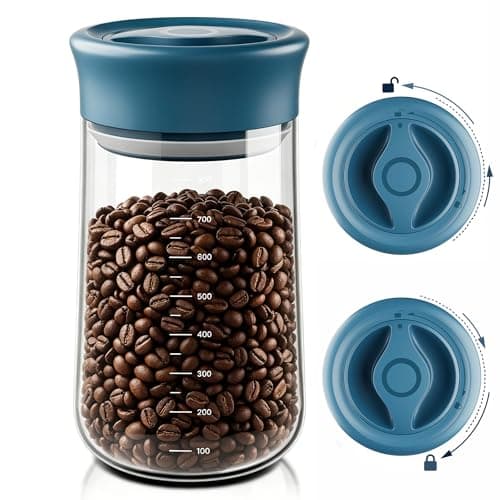OURCABECUE 2026 Upgrade Wide Mouth Mason Jar 27 oz, 90° Rotating Lid Glass Storage Jar, Food Grade Overnight Oats & Yogurt Jar, Dry Snacks Candies jar - Image 1