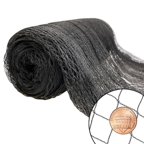 10x10ft Bird Netting for Chicken Coop Poultry Netting 1/2 inch Mesh Heavy Duty Chicken Coop Cover Netting Roof Hawk Proof Bird Netting for Garden Protection Fruit Tree Netting Against Squirrels Deer - Image 1